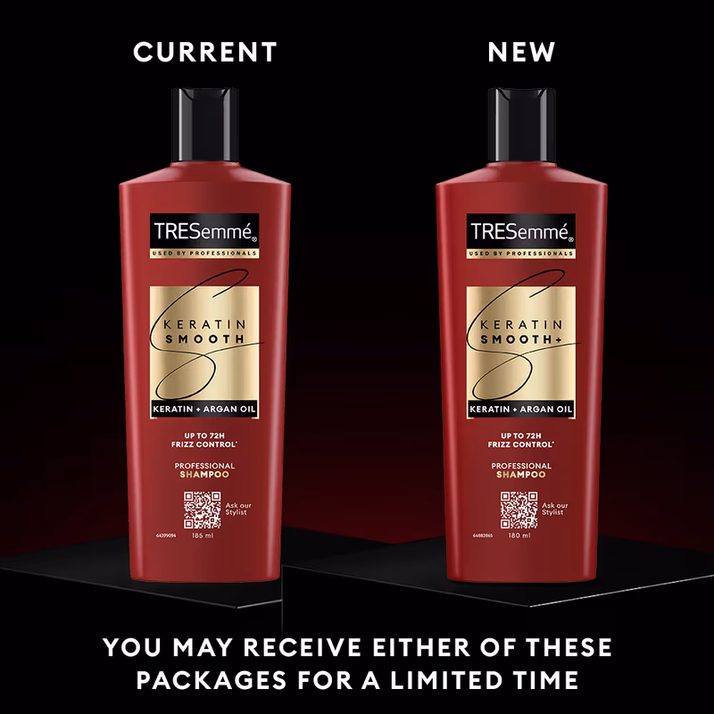 TRESemmé - Keratin & Argan Oil - Smooth Anti-Frizz Shampoo