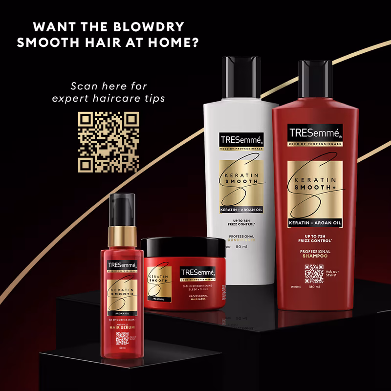TRESemmé - Keratin & Argan Oil - Smooth Anti-Frizz Shampoo