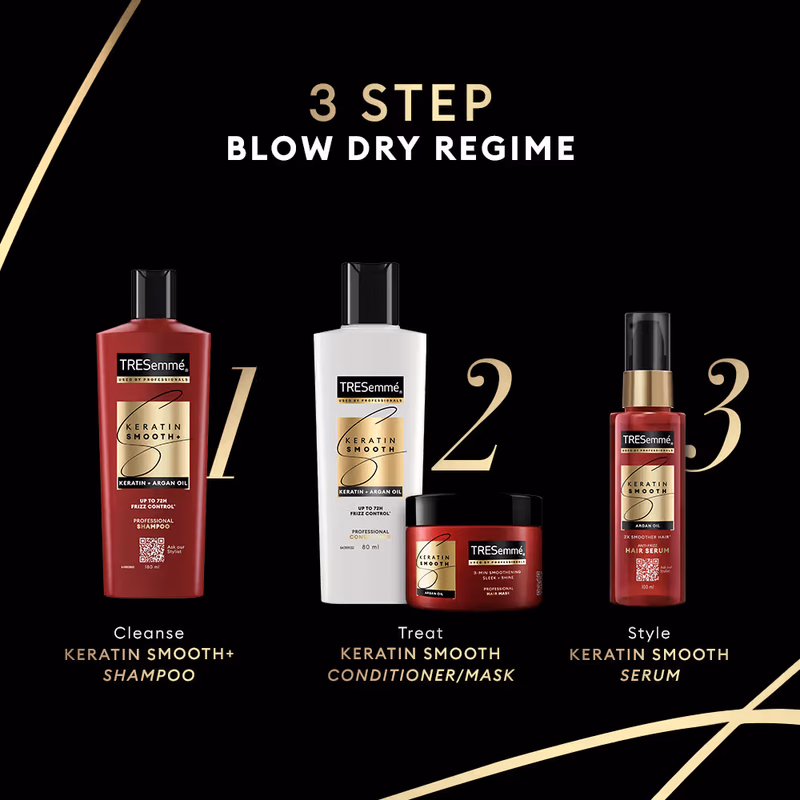 TRESemmé - Keratin & Argan Oil - Smooth Anti-Frizz Shampoo