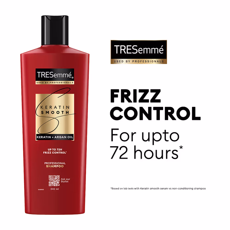 TRESemmé - Keratin & Argan Oil - Smooth Anti-Frizz Shampoo
