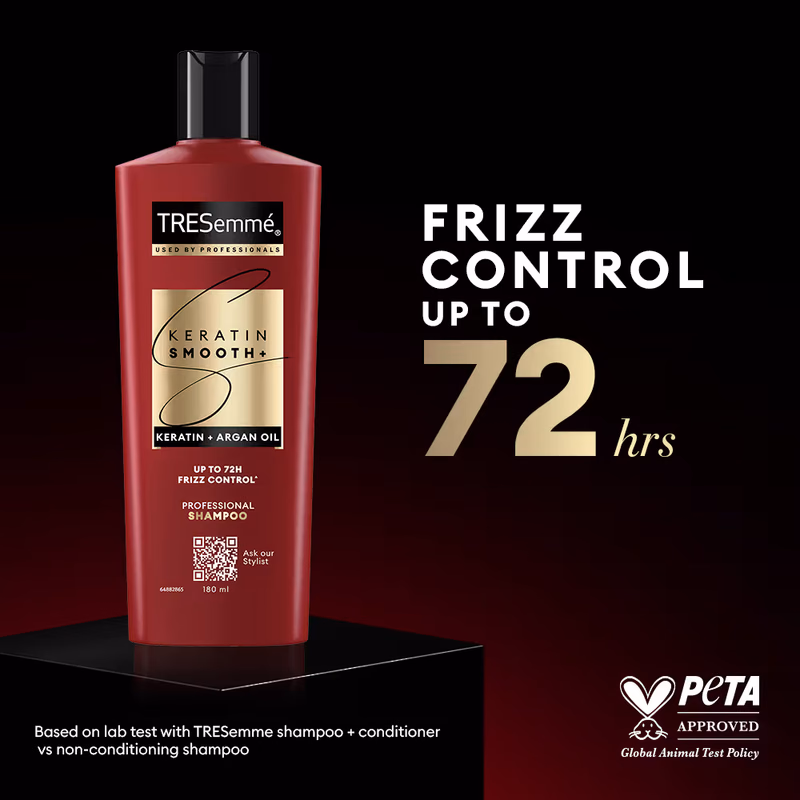 TRESemmé - Keratin & Argan Oil - Smooth Anti-Frizz Shampoo