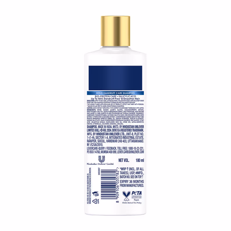 Dove - Dandruff Care - Shampoo + Salicylic Acid