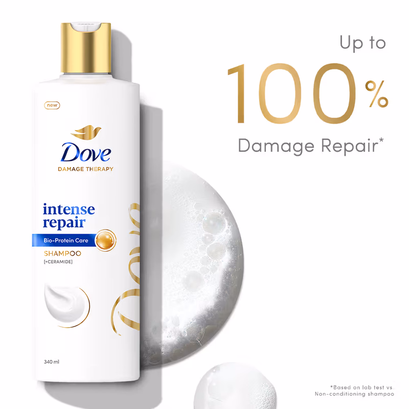 Dove - Intense Repair - Shampoo For Dry & Damaged Hair