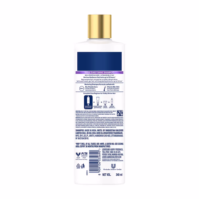 Dove - Daily Shine - Shampoo For Dull Hair