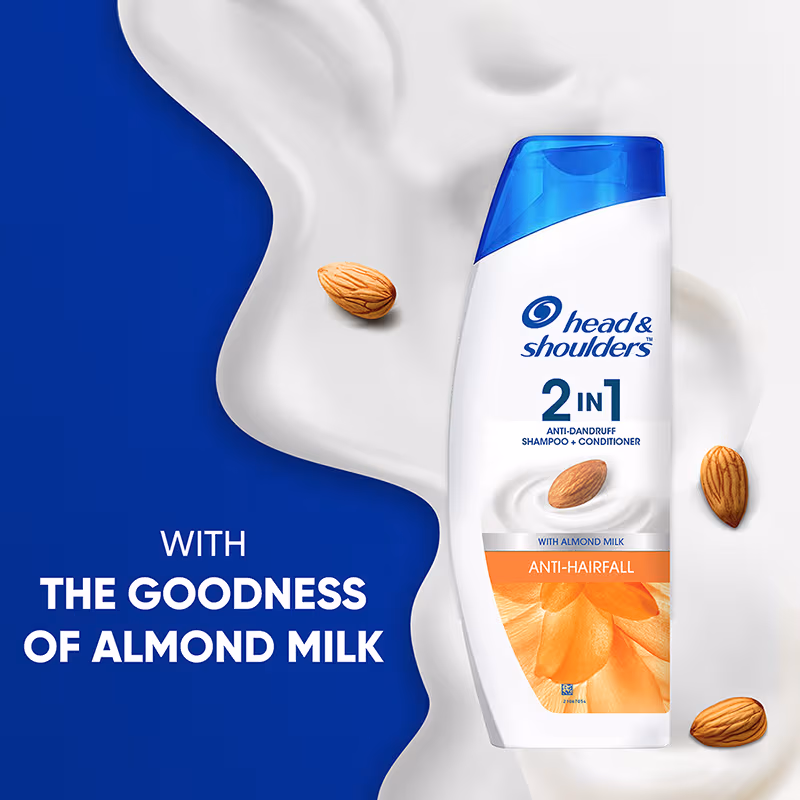 Head & Shoulders - 2-in-1 - Anti-hairfall Anti-dandruff - Shampoo + Conditioner