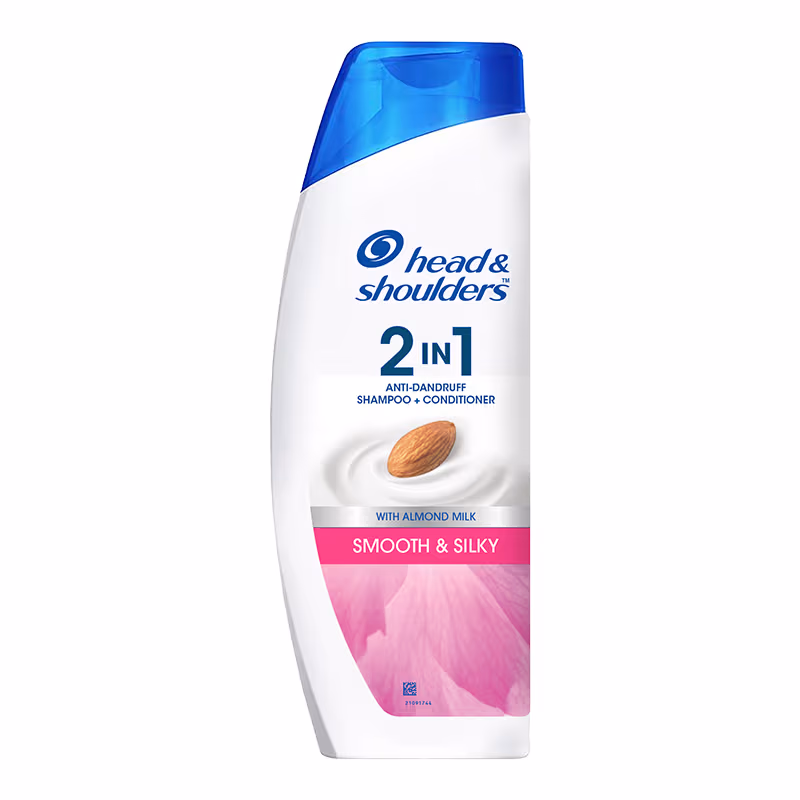 Head & Shoulders - Smooth and Silky - 2-In-1 Anti-Dandruff - Shampoo + Conditioner
