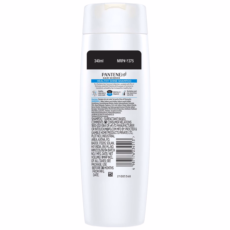 Pantene - Healthy Shine - Hair Science - Shampoo