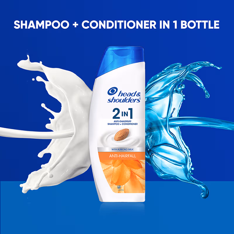 Head & Shoulders - 2-in-1 - Anti-hairfall Anti-dandruff - Shampoo + Conditioner