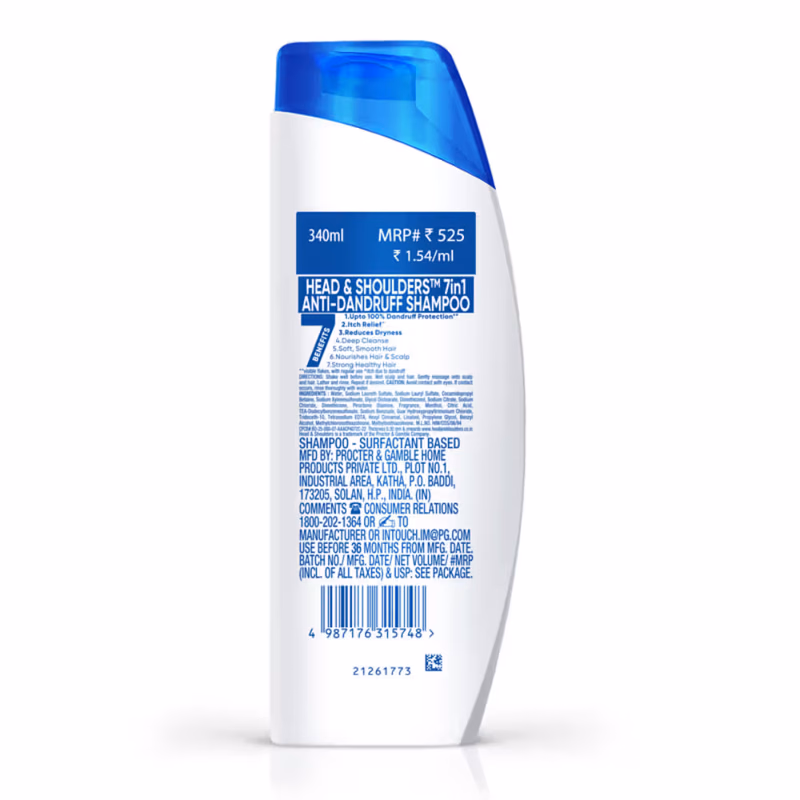 Head & Shoulders - 7-In-1 - Anti-Dandruff Shampoo