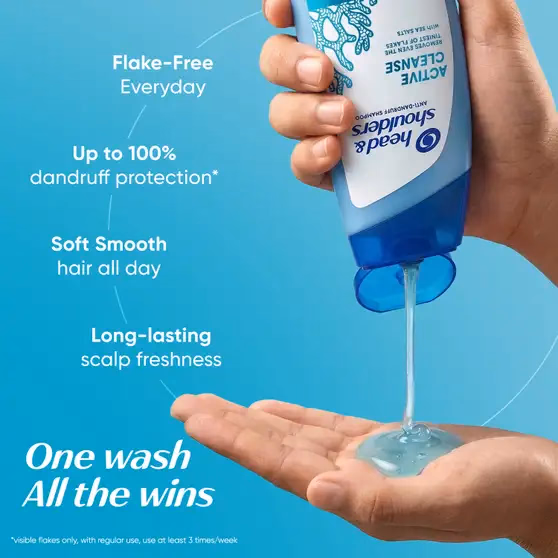 Head & Shoulders - Active Cleanse - Anti Dandruff Shampoo