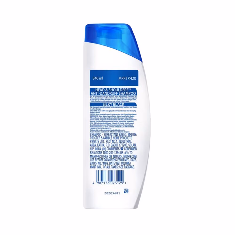 Head & Shoulders - Silky Black - Anti Dandruff Shampoo