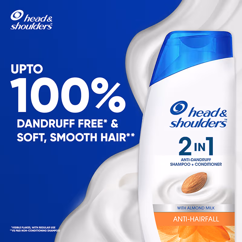 Head & Shoulders - 2-in-1 - Anti-hairfall Anti-dandruff - Shampoo + Conditioner