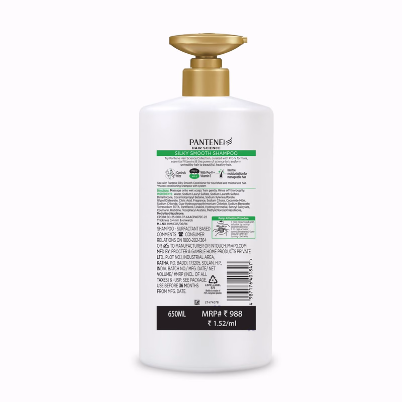 Pantene - Silky Smooth - Shampoo