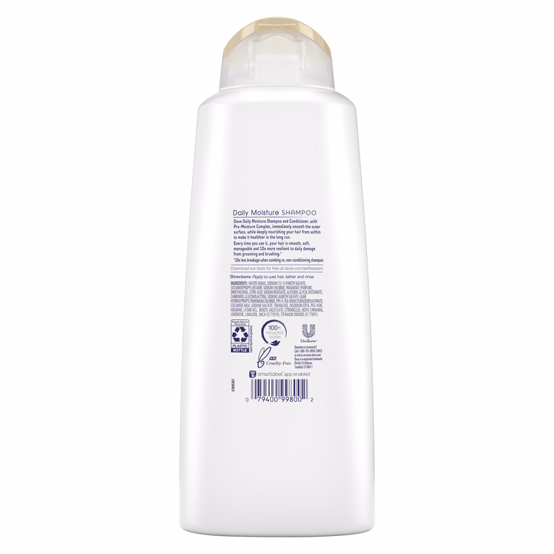 Dove - Coconut And Hydration - Shampoo for Dry Hair