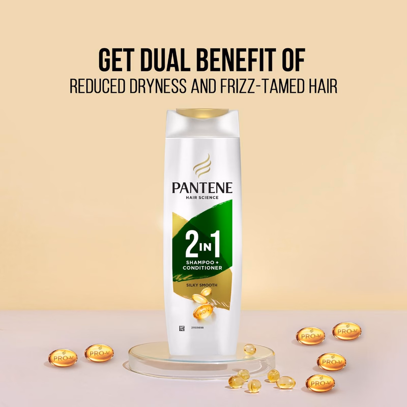 Pantene - Silky Smooth - 2in1 - Shampoo & Conditioner