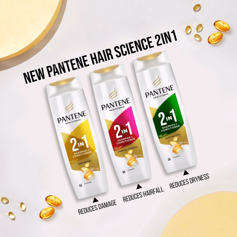 Pantene - Deep Repair -  2in1 - Shampoo & Conditioner