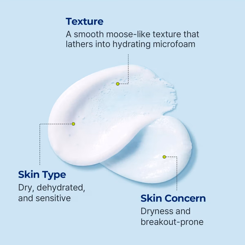 Torriden - Dive In Cleansing Foam - Gentle Hydrating