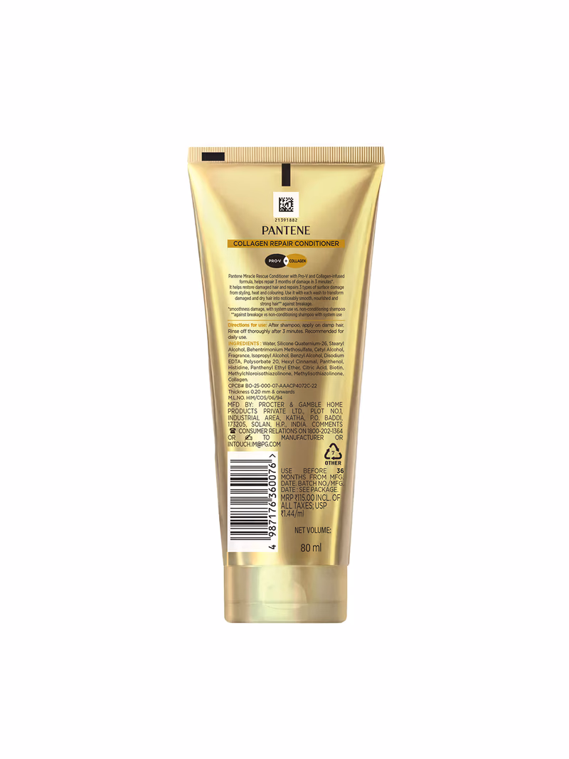 Pantene - Miracle Rescue - Collagen-Repair Conditioner