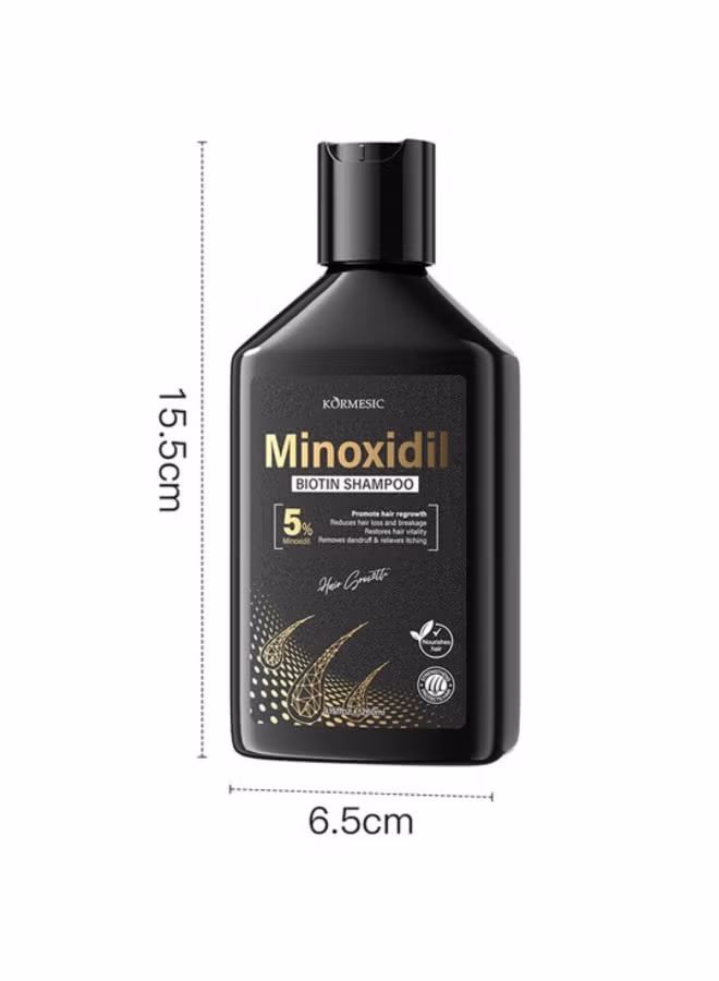 Kormesic -  Biotin Shampoo - Minoxidil 5%
