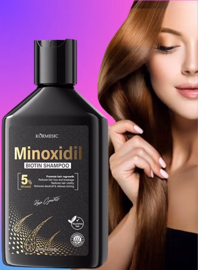 Kormesic -  Biotin Shampoo - Minoxidil 5%