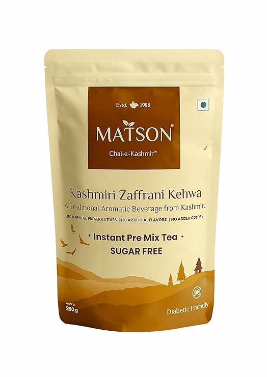Matson - Kashmiri Zaffrani Kahwa - Sugar Free