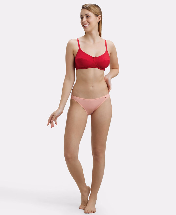 Jockey Women - Red Love - Wire-free Bra - 1615-Stretch