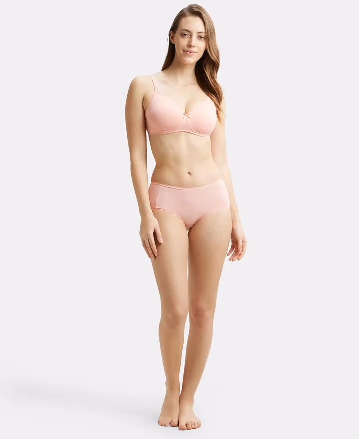 Jockey Women - Candlelight Peach - Wire-free Shaper Bra - 1722-Stretch
