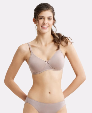 Jockey Women - Mocha - Wire-free Shaper Bra - 1722-Stretch