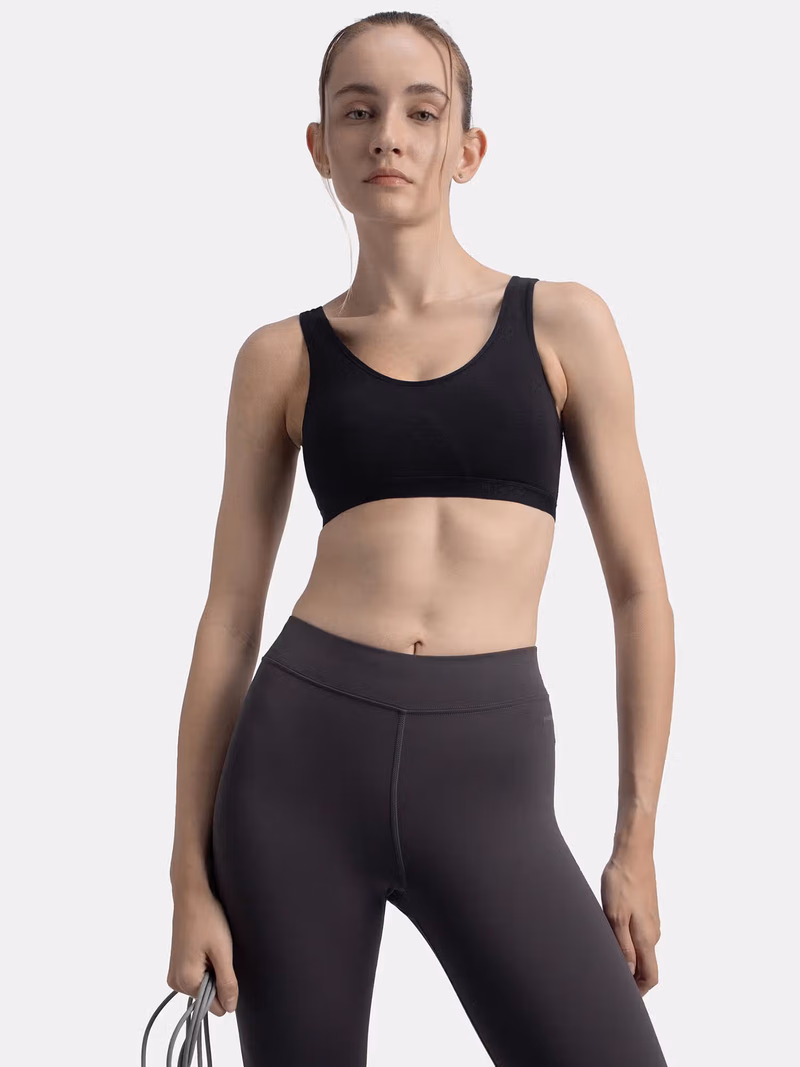 Jockey Women - Black - Active Bra - 1376-Stretch