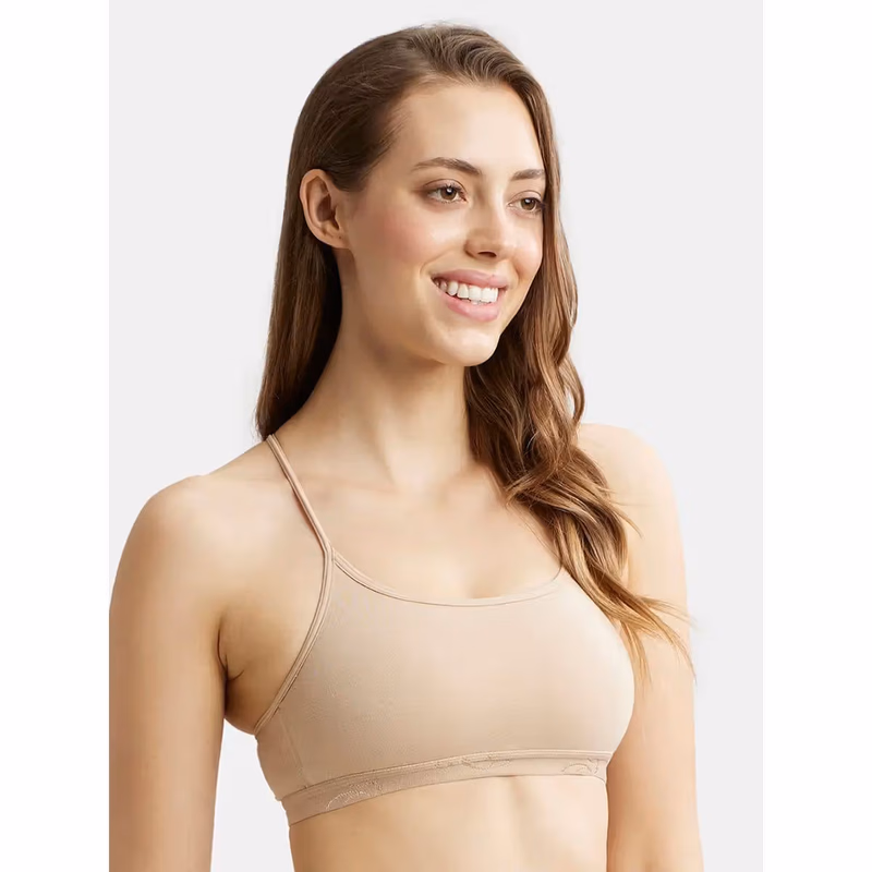 Jockey - Light Skin - Crop Top - Simple Comfort - 1851-Stretch