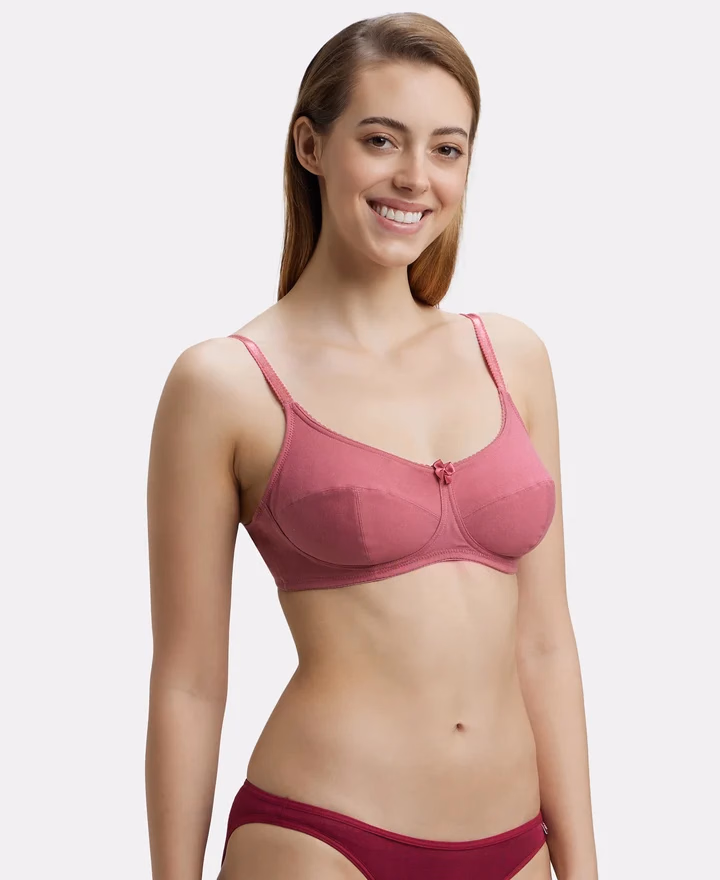 Jockey Women - Blush Pink - Wire-free Bra - 1615-Stretch