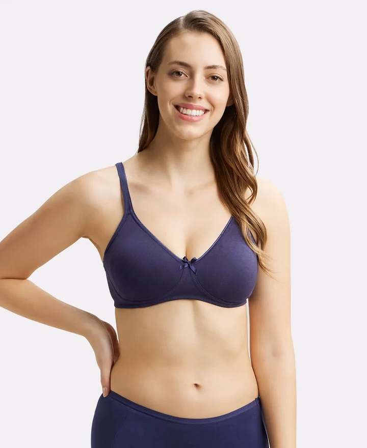 Jockey Women - Classic Navy - Wire-free Shaper Bra - 1722-Stretch