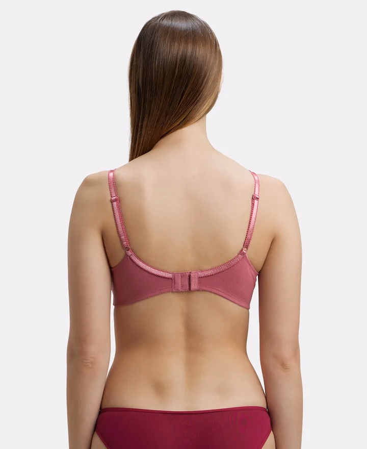 Jockey Women - Blush Pink - Wire-free Bra - 1615-Stretch