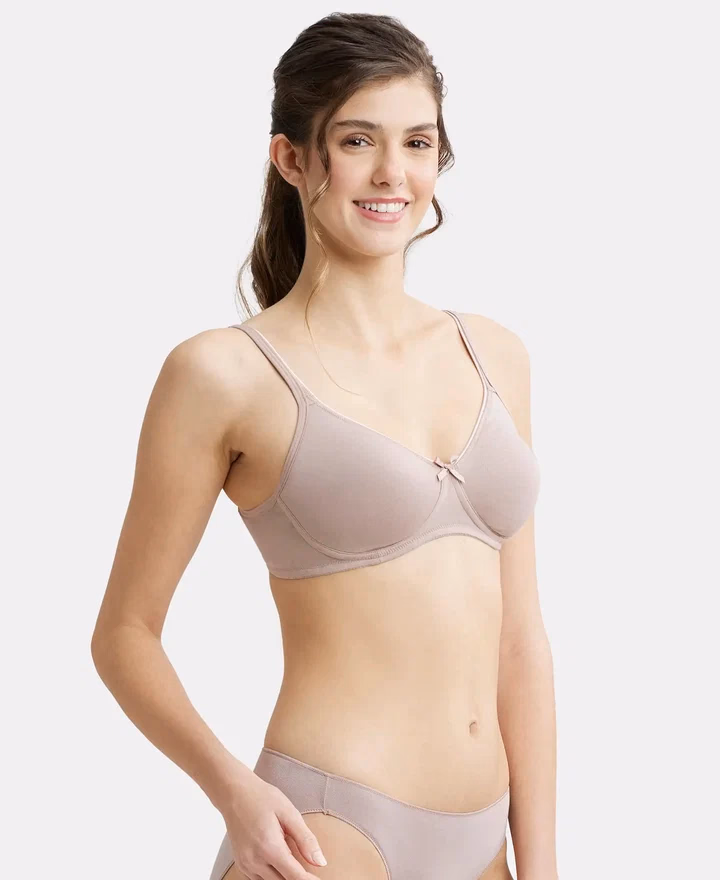 Jockey Women - Mocha - Wire-free Shaper Bra - 1722-Stretch