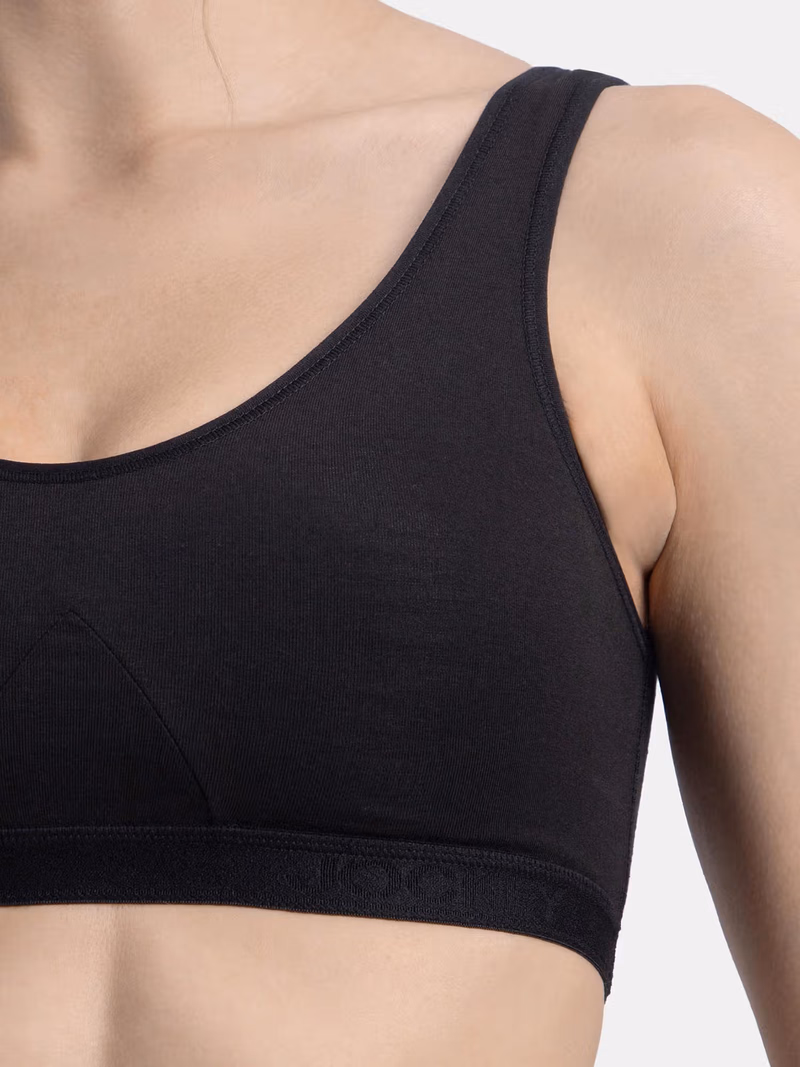 Jockey Women - Black - Active Bra - 1376-Stretch