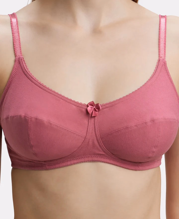 Jockey Women - Blush Pink - Wire-free Bra - 1615-Stretch