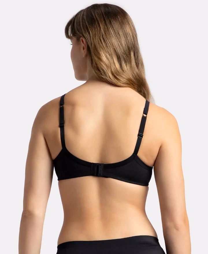 Jockey Women - Black - Fashion Essentials - Wire-Free Padded Bra-1723-Stretch