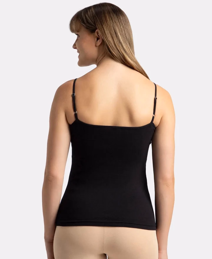 Jockey Women - Black - Simple Comfort - Camisole-1487