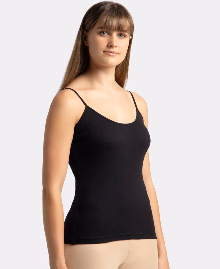 Jockey Women - Black - Simple Comfort - Camisole-1487