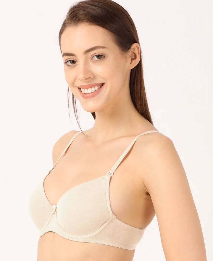 Jockey Women - W Skin - Fashion Essentials - Under-Wired Padded Bra- 1245-Stretch