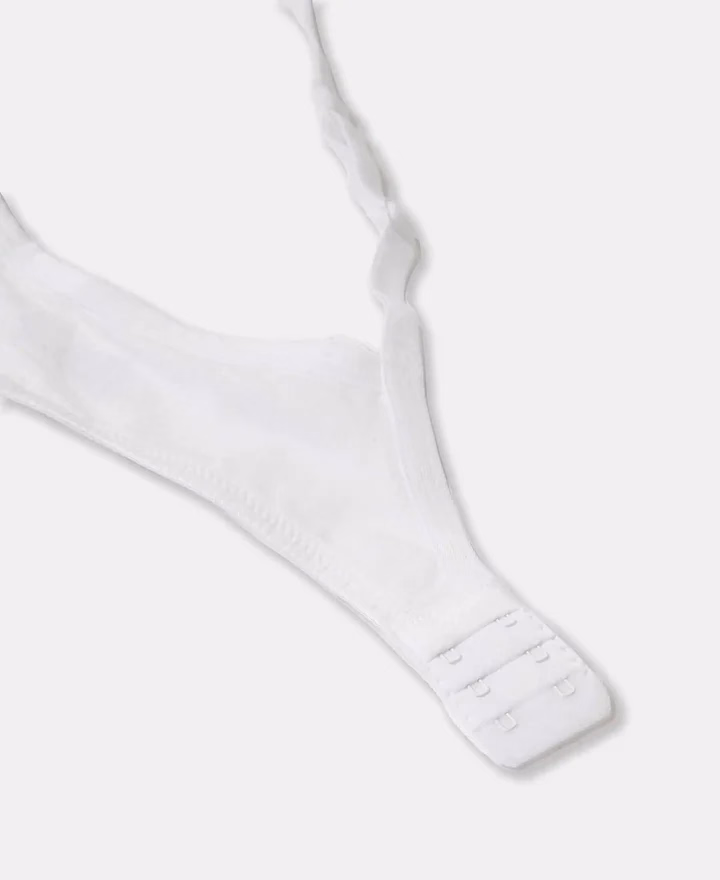 Jockey Women - White - Fashion Essentials - Wire-Free Padded Bra-1723-Stretch
