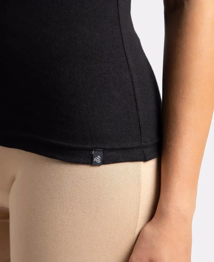 Jockey Women - Black - Simple Comfort - Camisole-1487