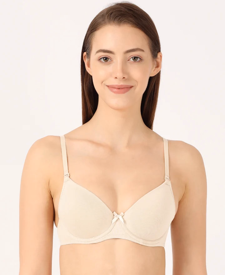 Jockey Women - W Skin - Fashion Essentials - Under-Wired Padded Bra- 1245-Stretch
