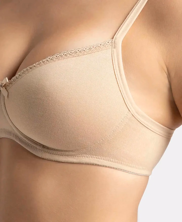 Jockey Women - WSkin - Fashion Essentials - Wire-Free Padded Bra-1723-Stretch