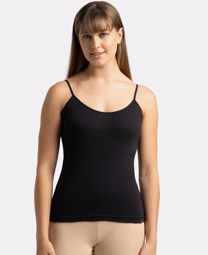 Jockey Women - Black - Simple Comfort - Camisole-1487