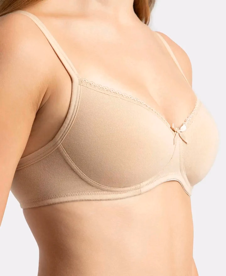 Jockey Women - WSkin - Fashion Essentials - Wire-Free Padded Bra-1723-Stretch
