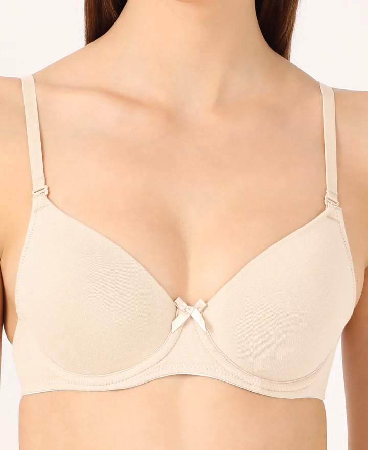 Jockey Women - W Skin - Fashion Essentials - Under-Wired Padded Bra- 1245-Stretch