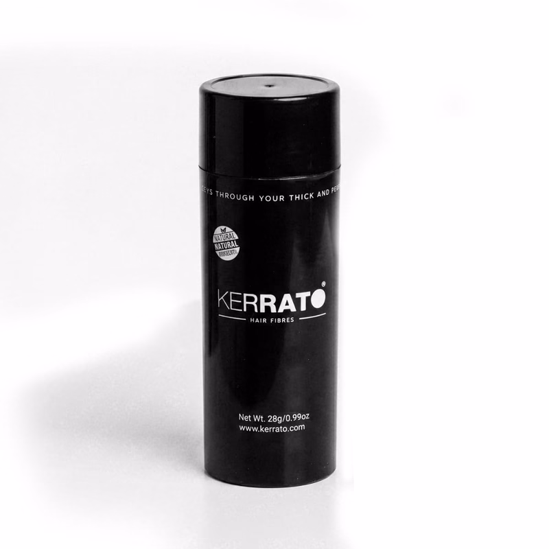 Kerrato Hair Fibres - Light Brown - Hair Fibres For Thinning Hair
