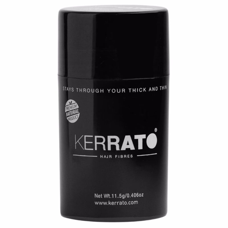 Kerrato Hair Fibres - Medium Brown - Hair Fibres For Thinning Hair