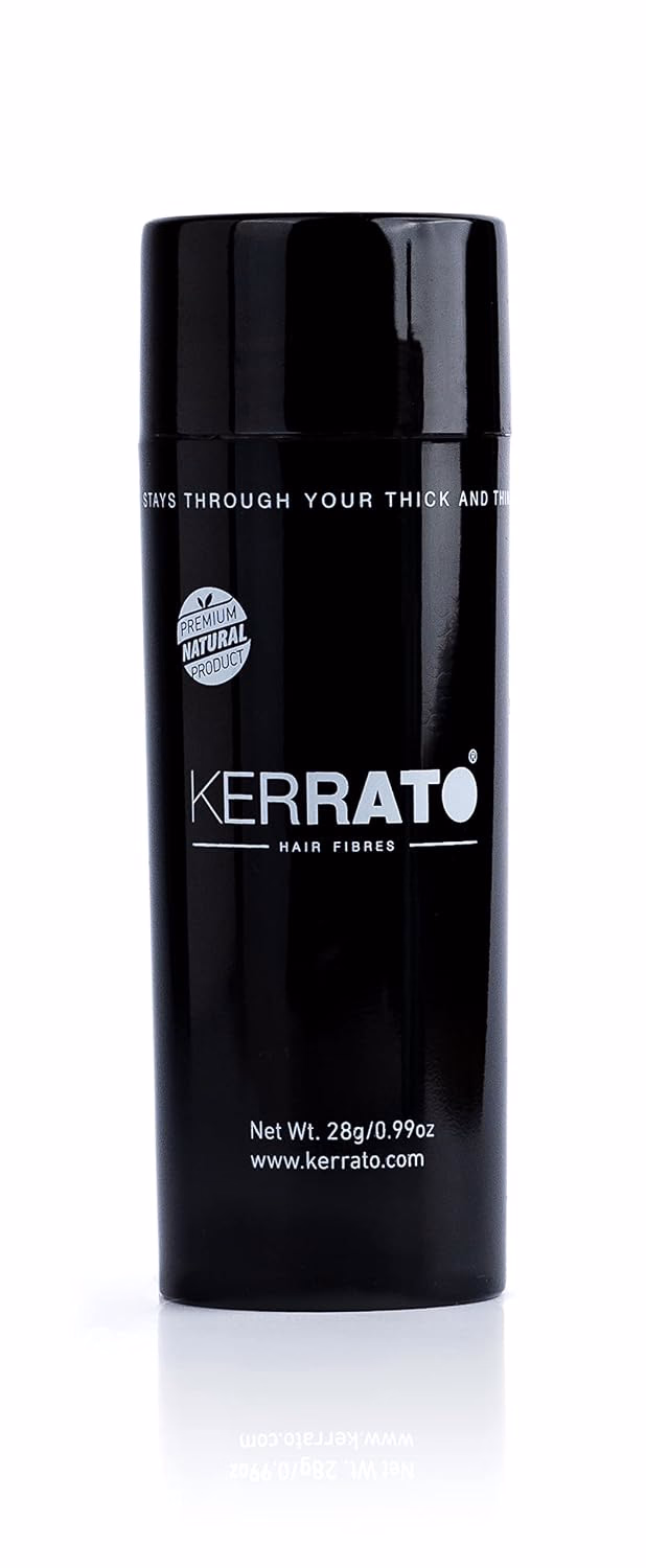 Kerrato Hair Fibres - Medium Brown - Hair Fibres For Thinning Hair